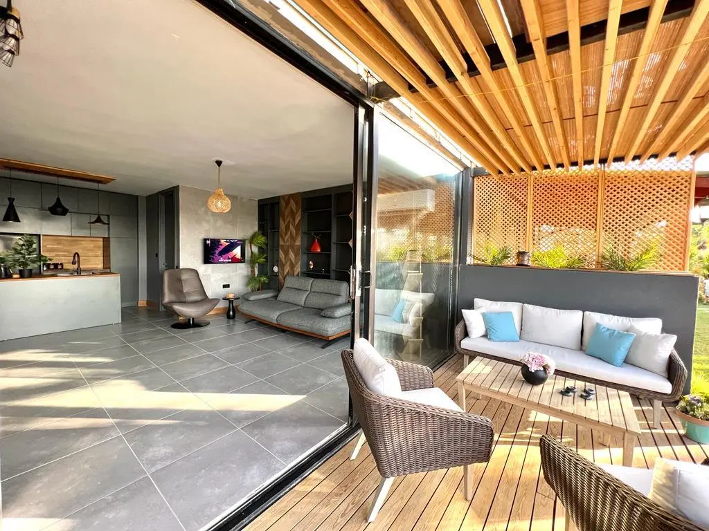 Large terrace